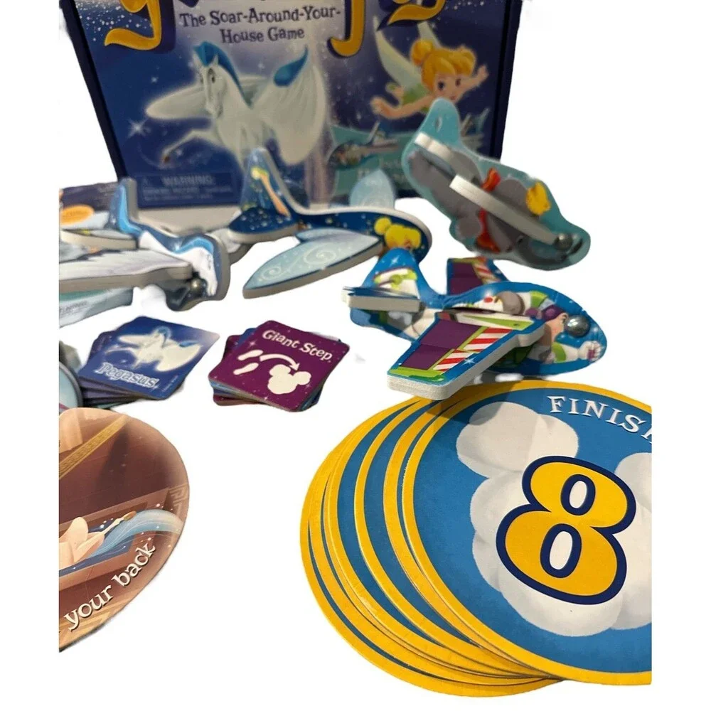 Disney PIXAR‎ You Can Fly! Board Game by Funko Games with Foam Flyers COMPLETE